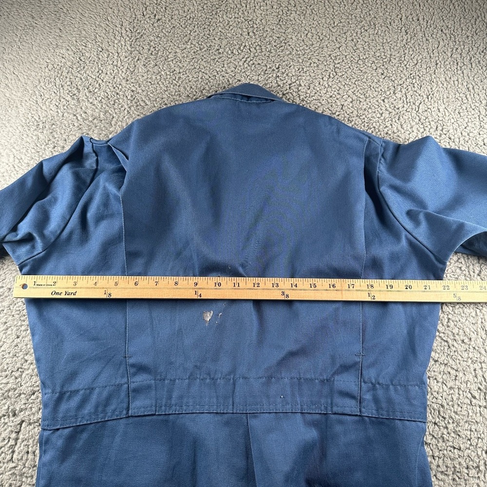 Vtg Ben Davis Coveralls Mens 40R Blue Workwear Painter One Piece Made In USA - Picture 11 of 15